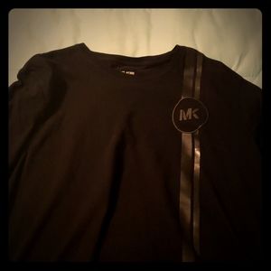 Black mk shirt